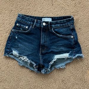Zara high waisted shorts
